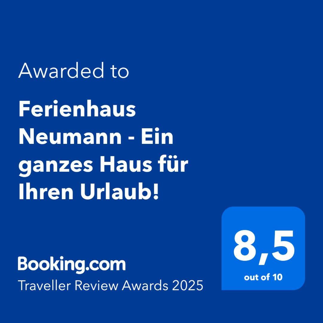 Ferienhaus Neumann - Ein Ganzes Haus Fuer Ihren Urlaub! Hessenburg Exterior photo